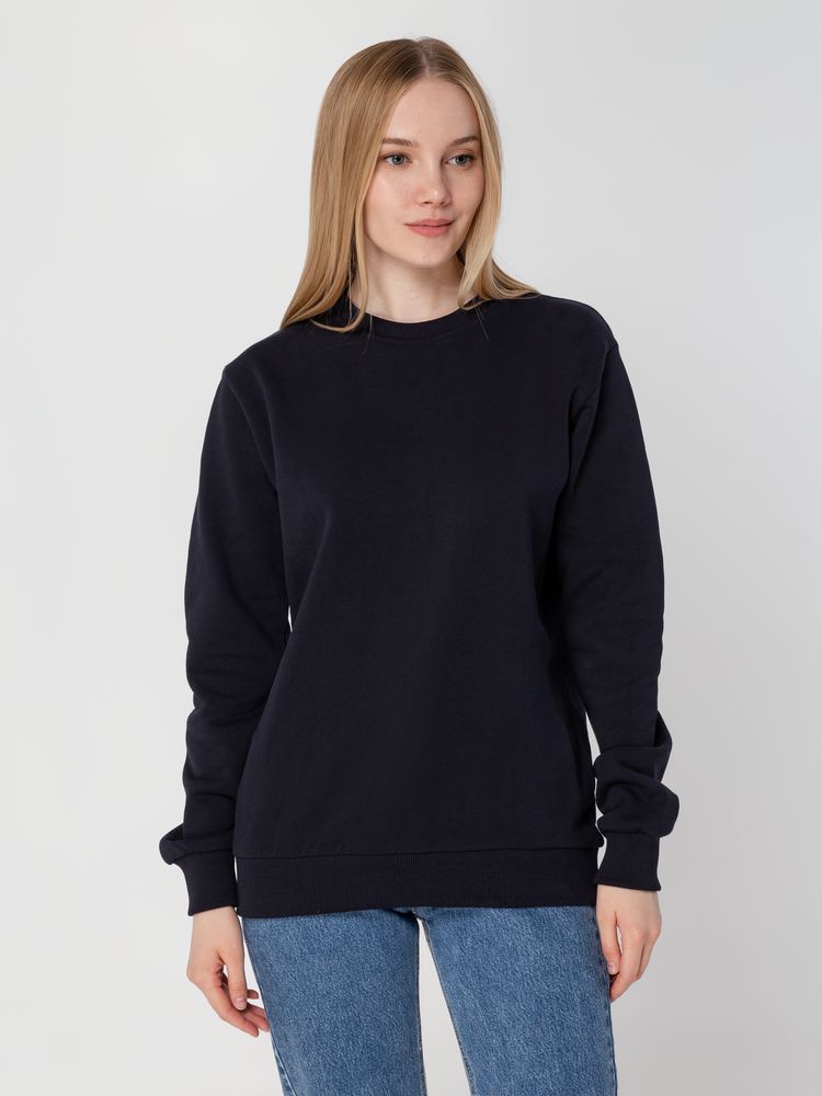 Толстовка Unit Toima Heavy, темно-синяя - фото 11