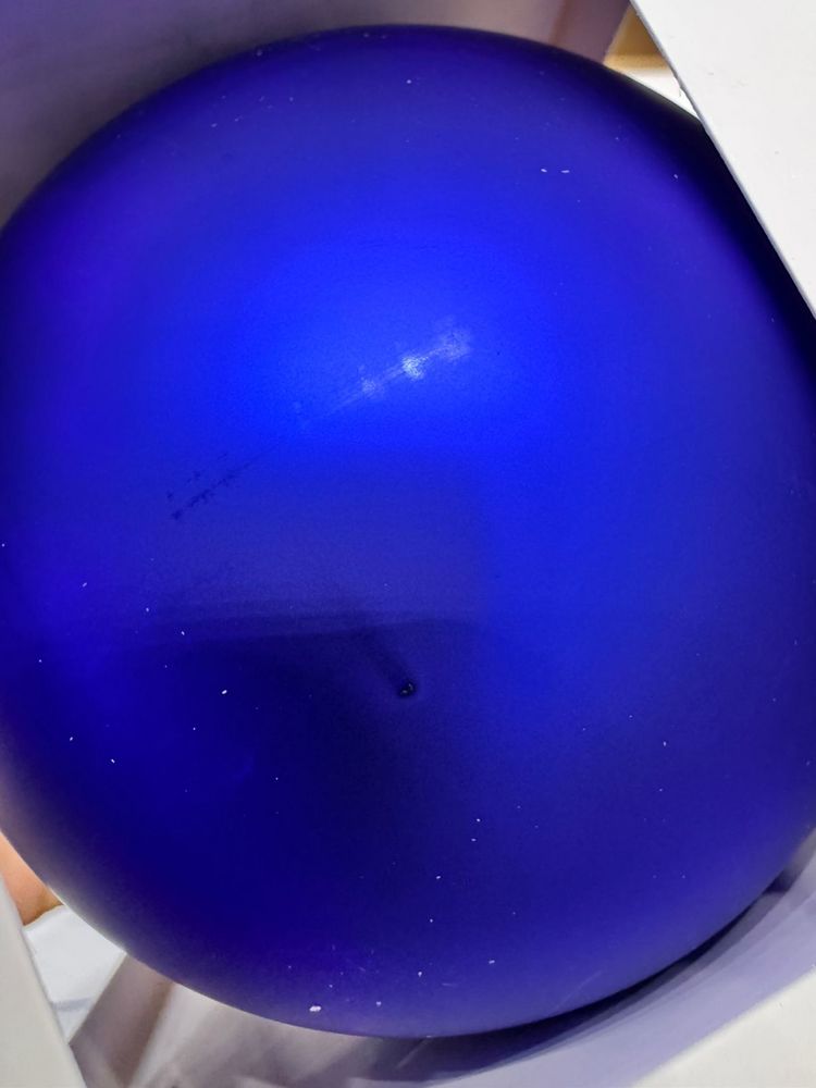 Оформительский шар Finery, 10 см, матовый синий - фото 4