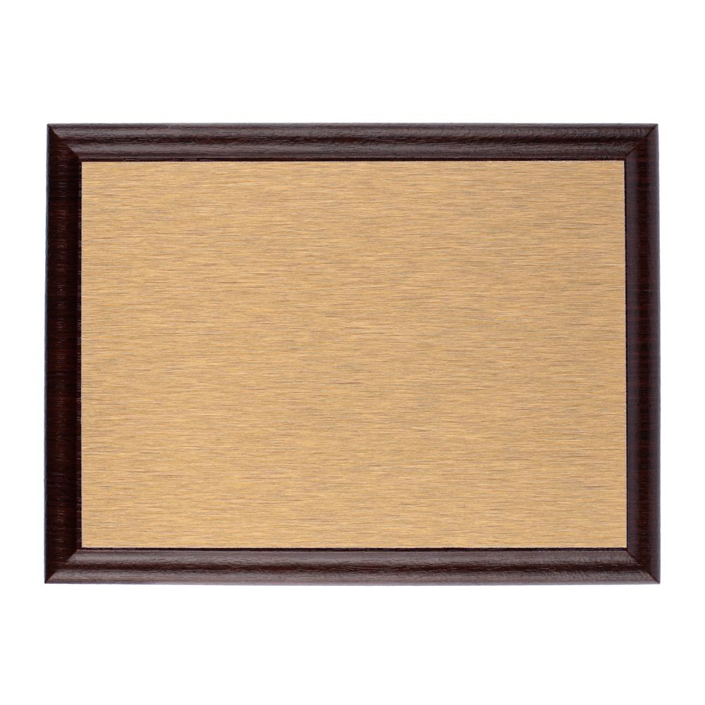 Плакетка Plaque, малая, венге с пластиной - фото 22