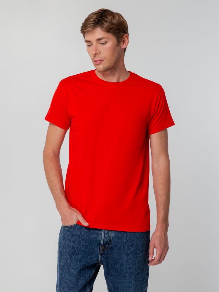 Футболка унисекс T-bolka 140, красная - фото 9