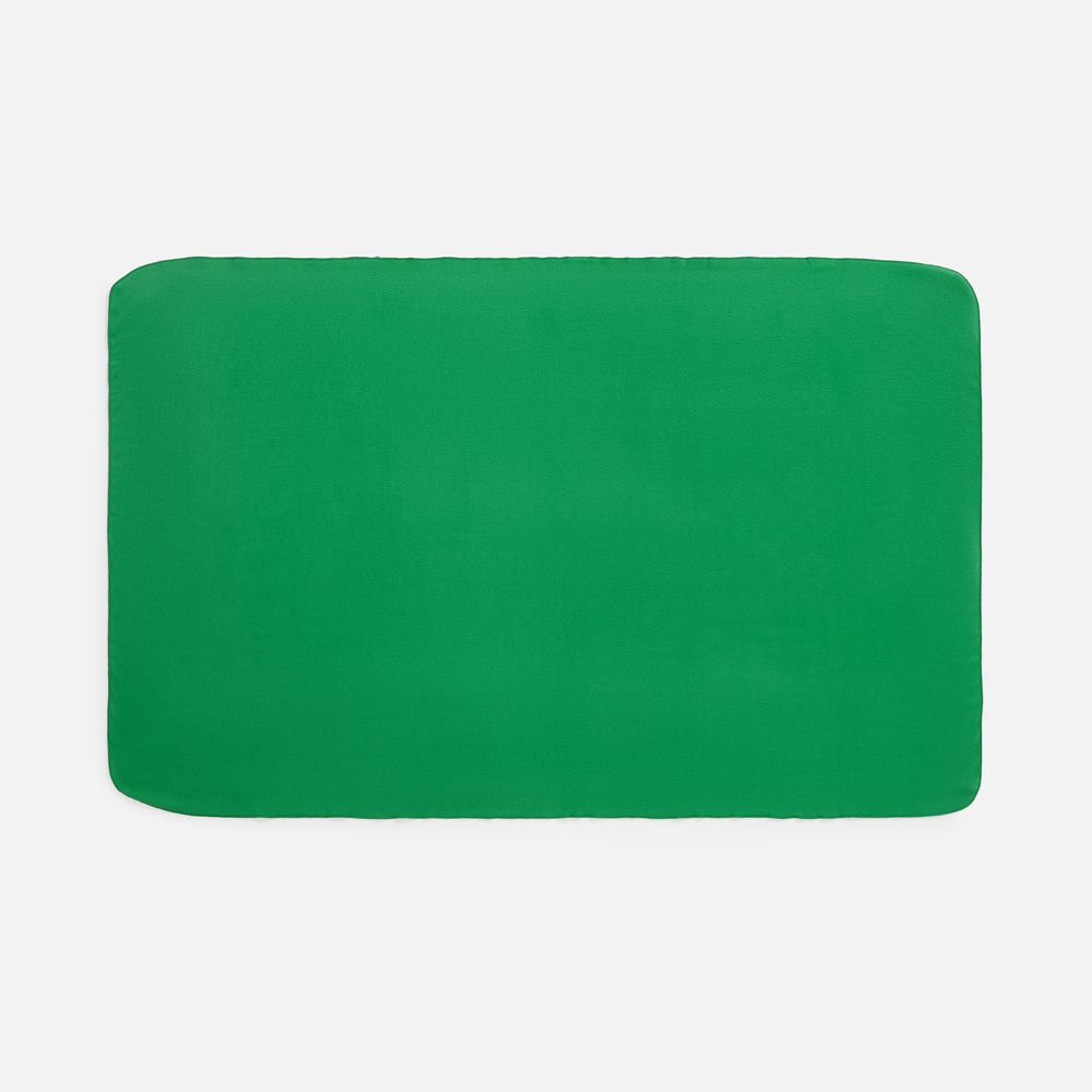 Флисовый плед Warm&Peace зеленый - фото 4