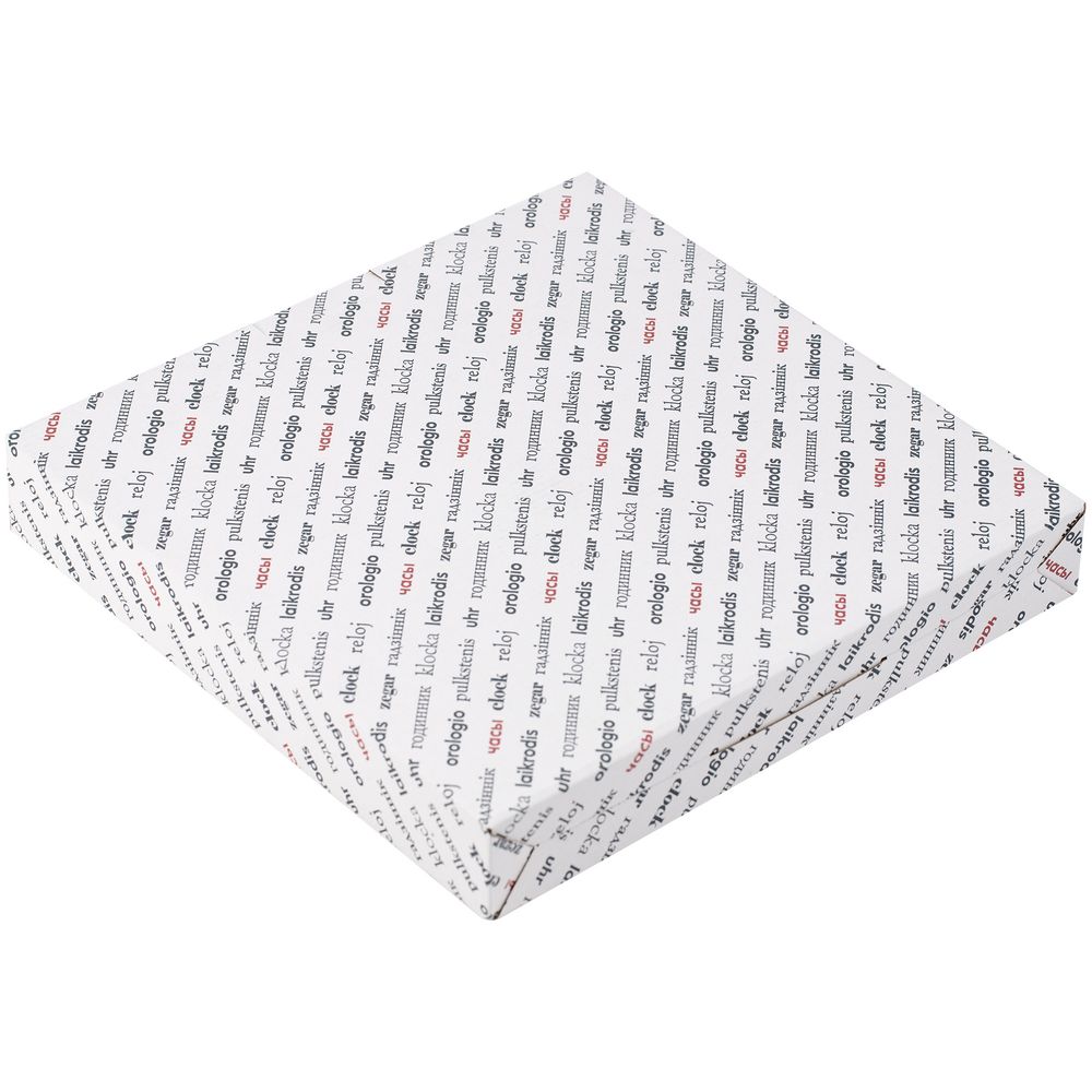 Часы настенные Vivid Large, белые - фото 4