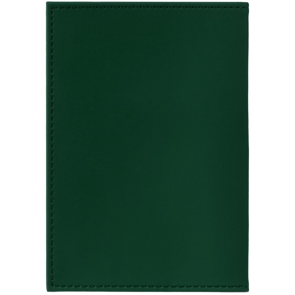 Обложка для паспорта Shall, зеленая - фото 2