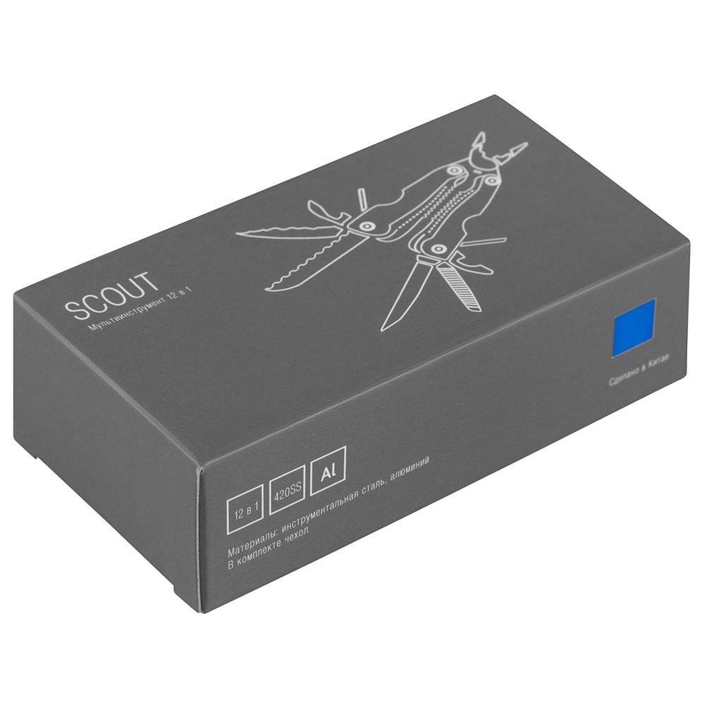 Мультитул Scout, синий - фото 6
