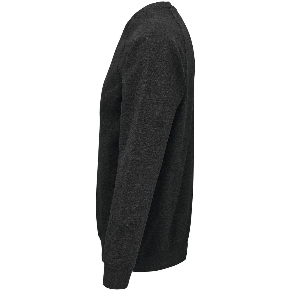 Свитшот унисекс Space черный меланж - фото 3