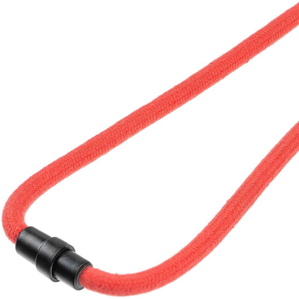 Шнурок для бейджа Tube Wood красный - фото 4