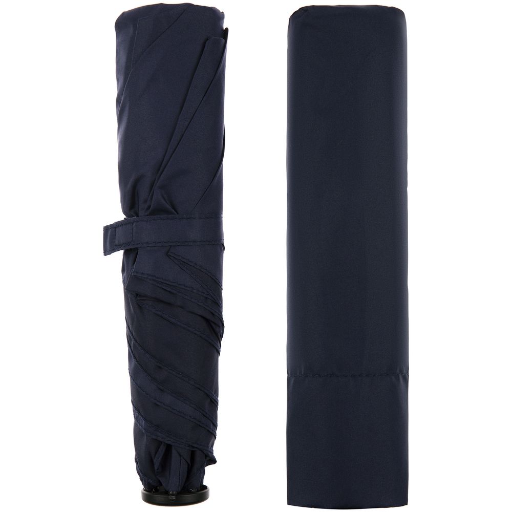 Зонт складной Zero 99, синий - фото 3