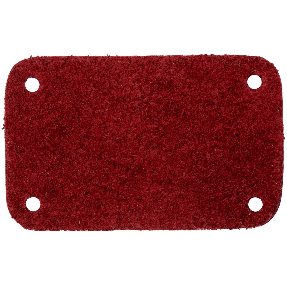 Лейбл кожаный Beta, S, красный - фото 2