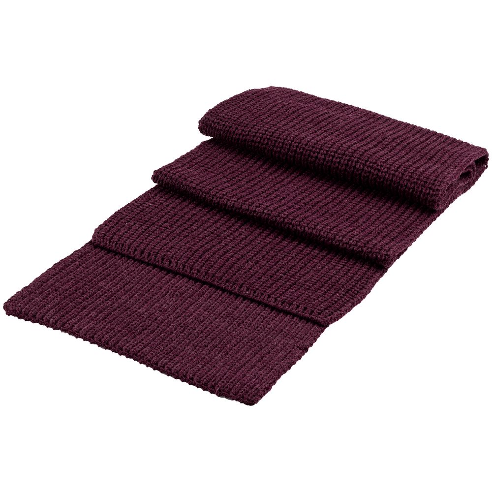 Шарф Nordkyn бордовый - фото 2