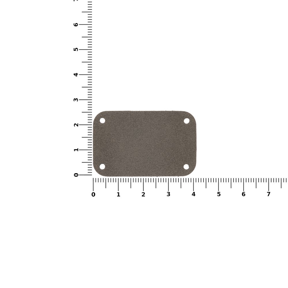 Лейбл Eta Nubuck, S, серый - фото 2