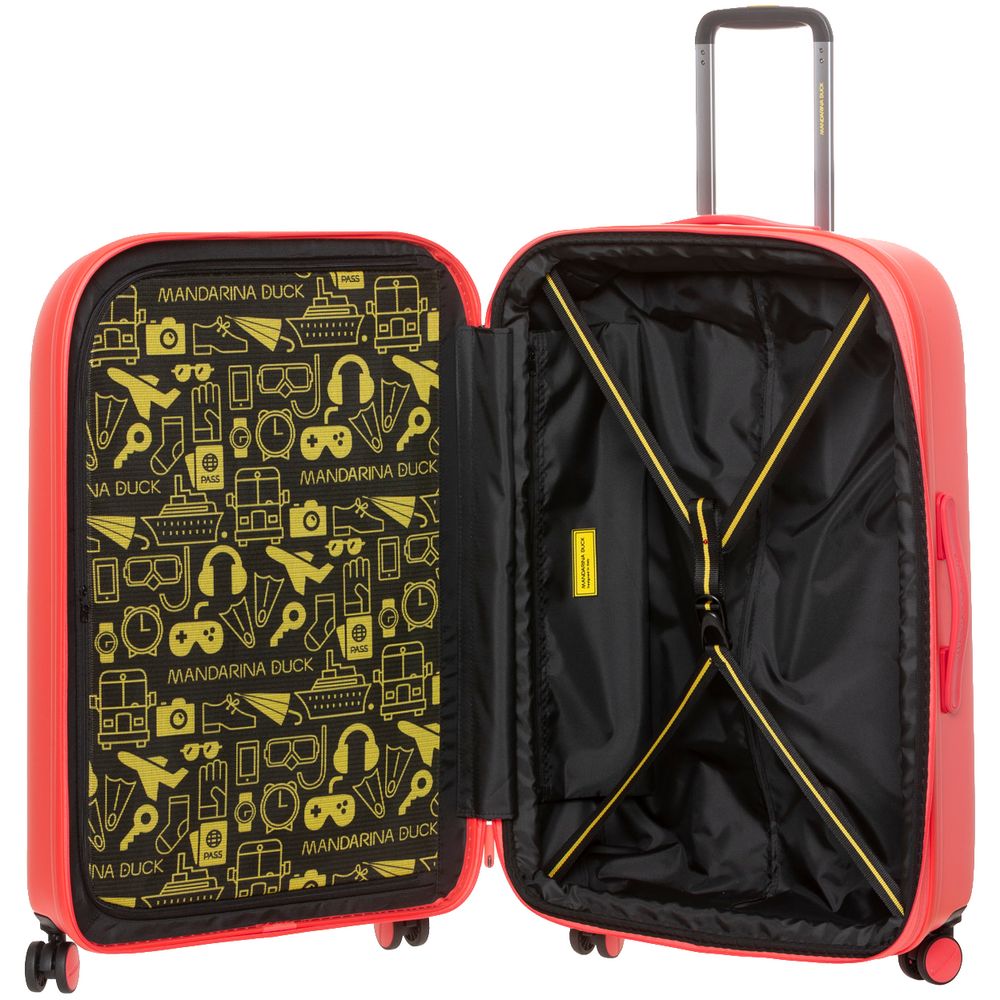 Чемодан Logoduck L красный - фото 4