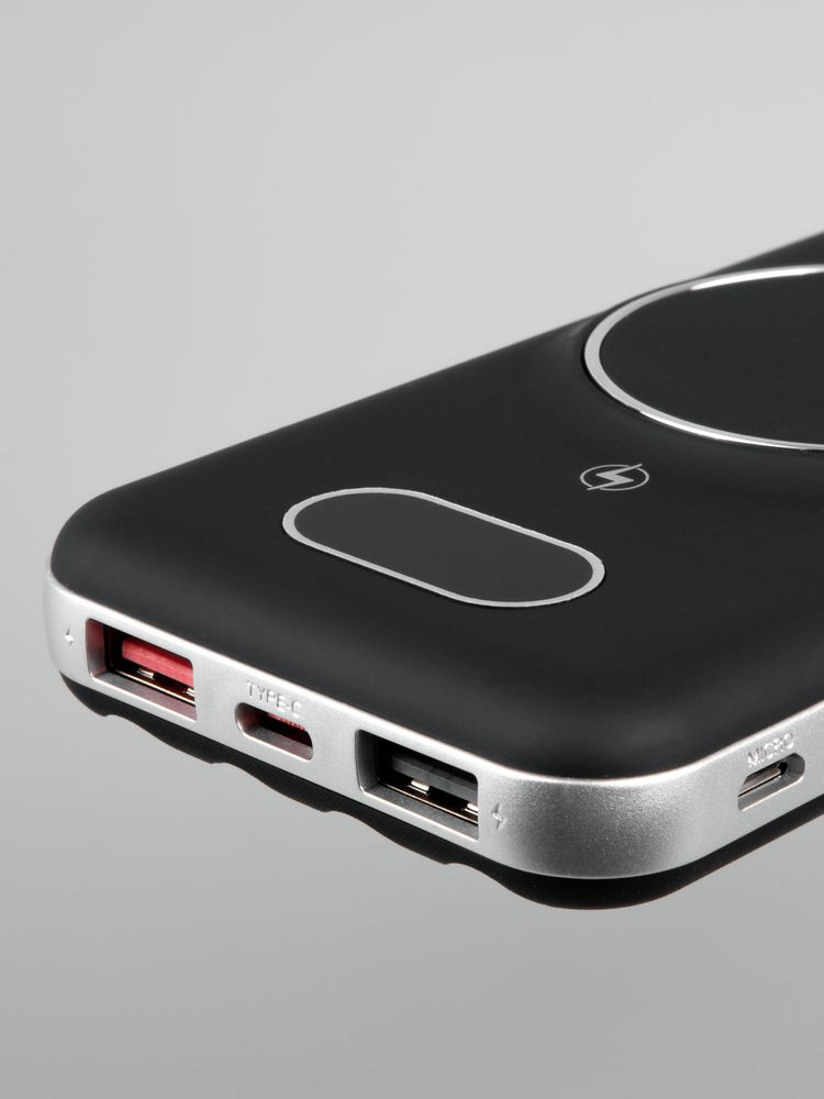 Внешний аккумулятор Omni Pro 10000 мАч, черный - фото 10