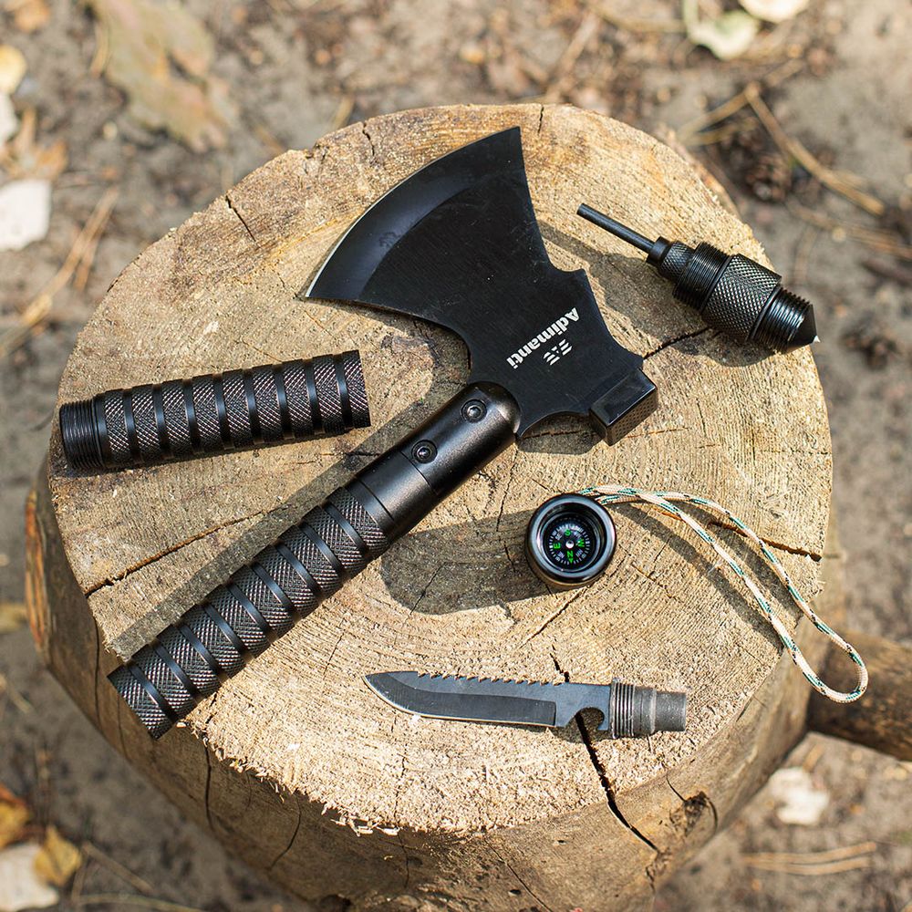 Многофункциональный топор Axe-003, черный - фото 5