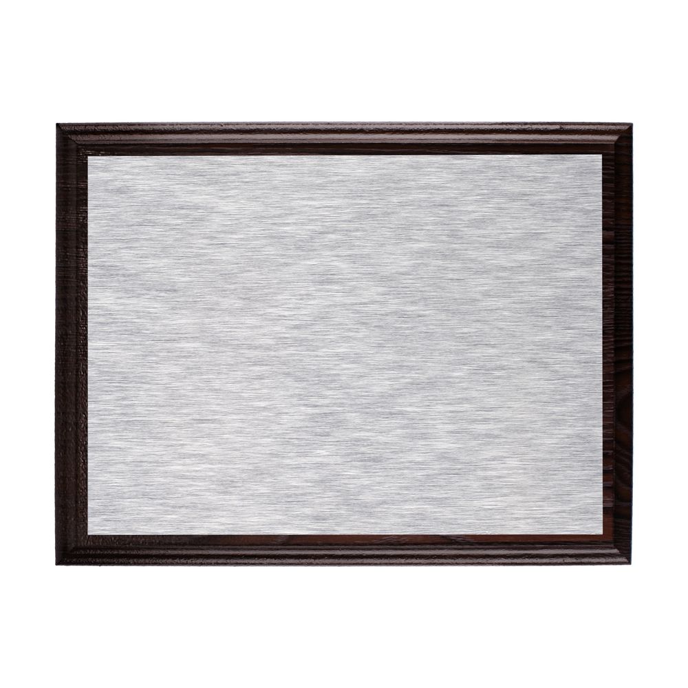 Плакетка Plaque, малая, венге с пластиной