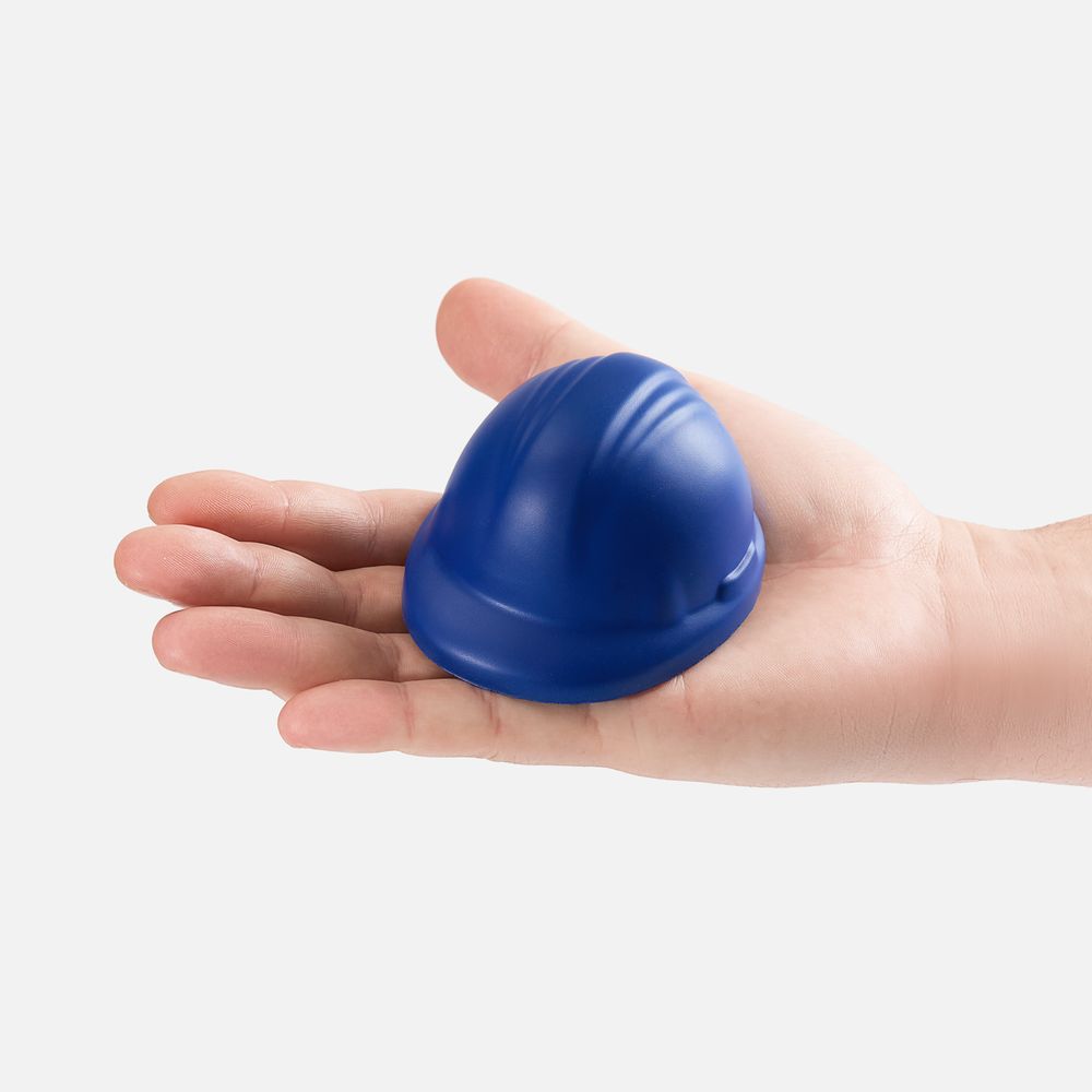 Антистресс «Каска», синий - фото 2