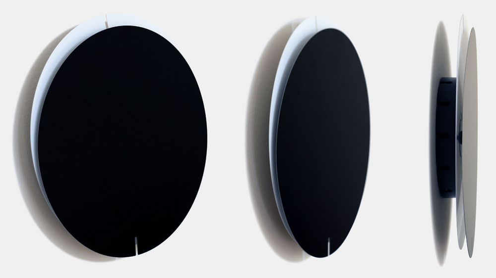 Часы настенные Melancholia Clock черные - фото 5