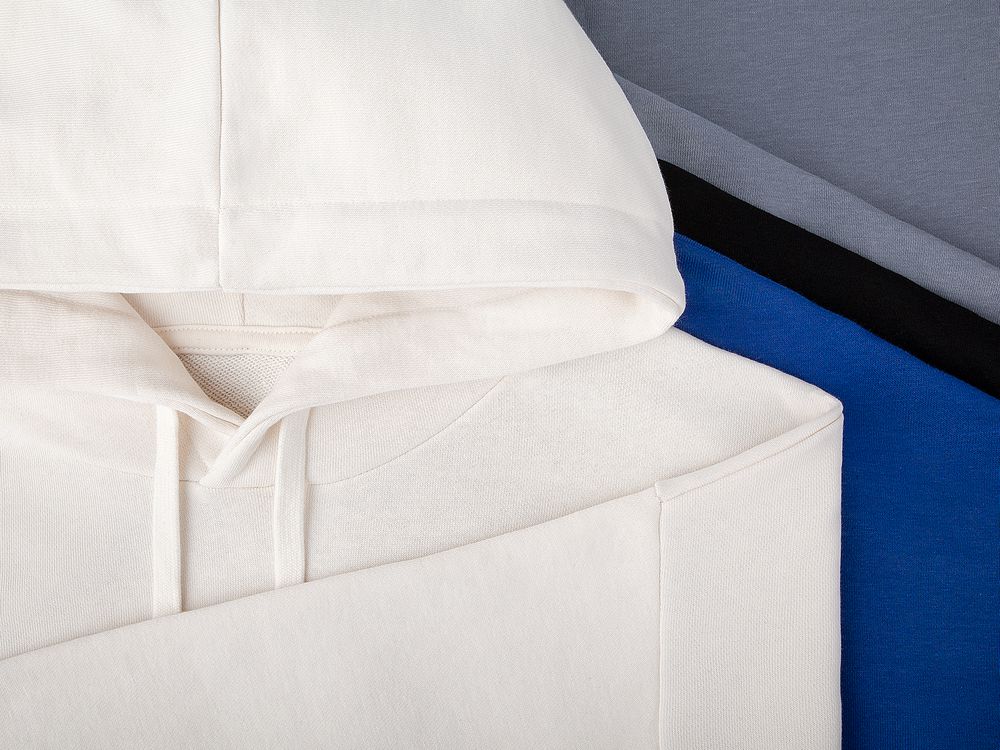 Худи унисекс H2 молочно-белое размер XS/S - фото 12