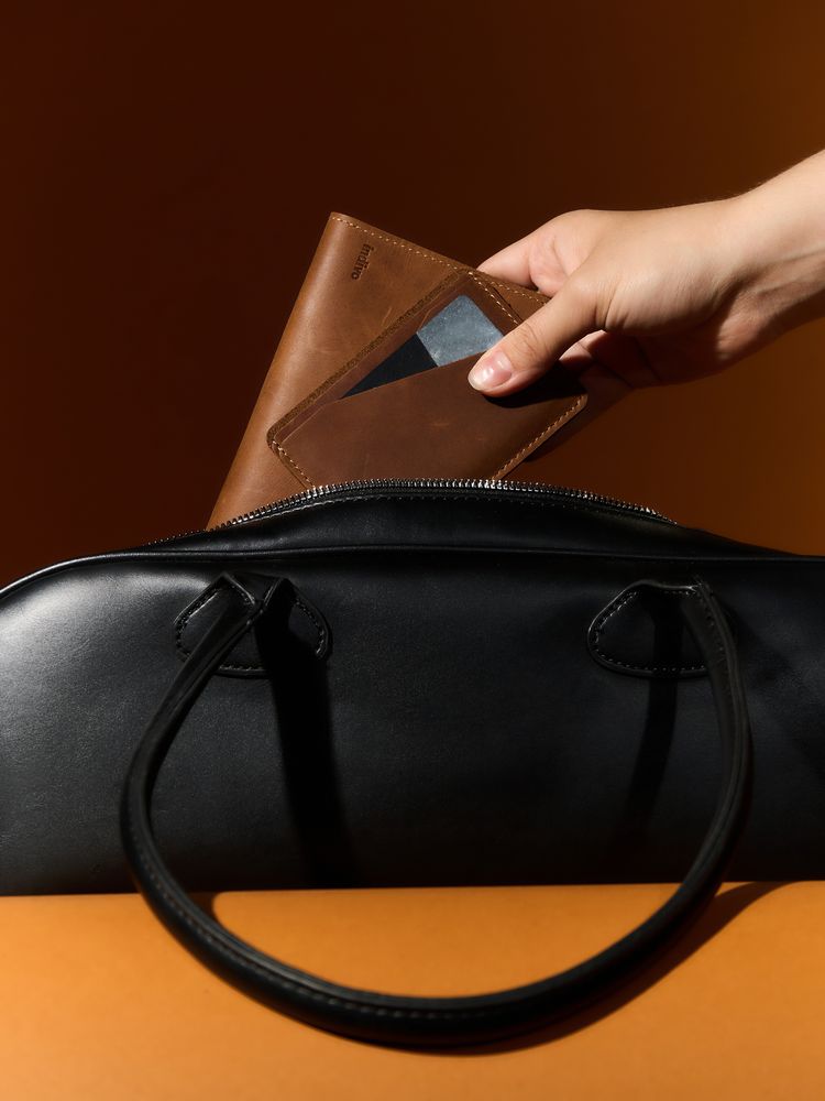 Обложка для паспорта inStream, коричневая - фото 9