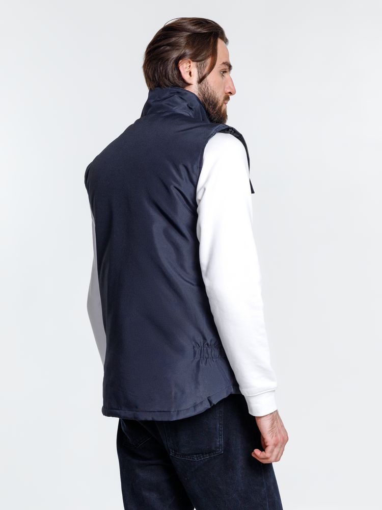 Жилет мужской Stockholm темно-синий - фото 8