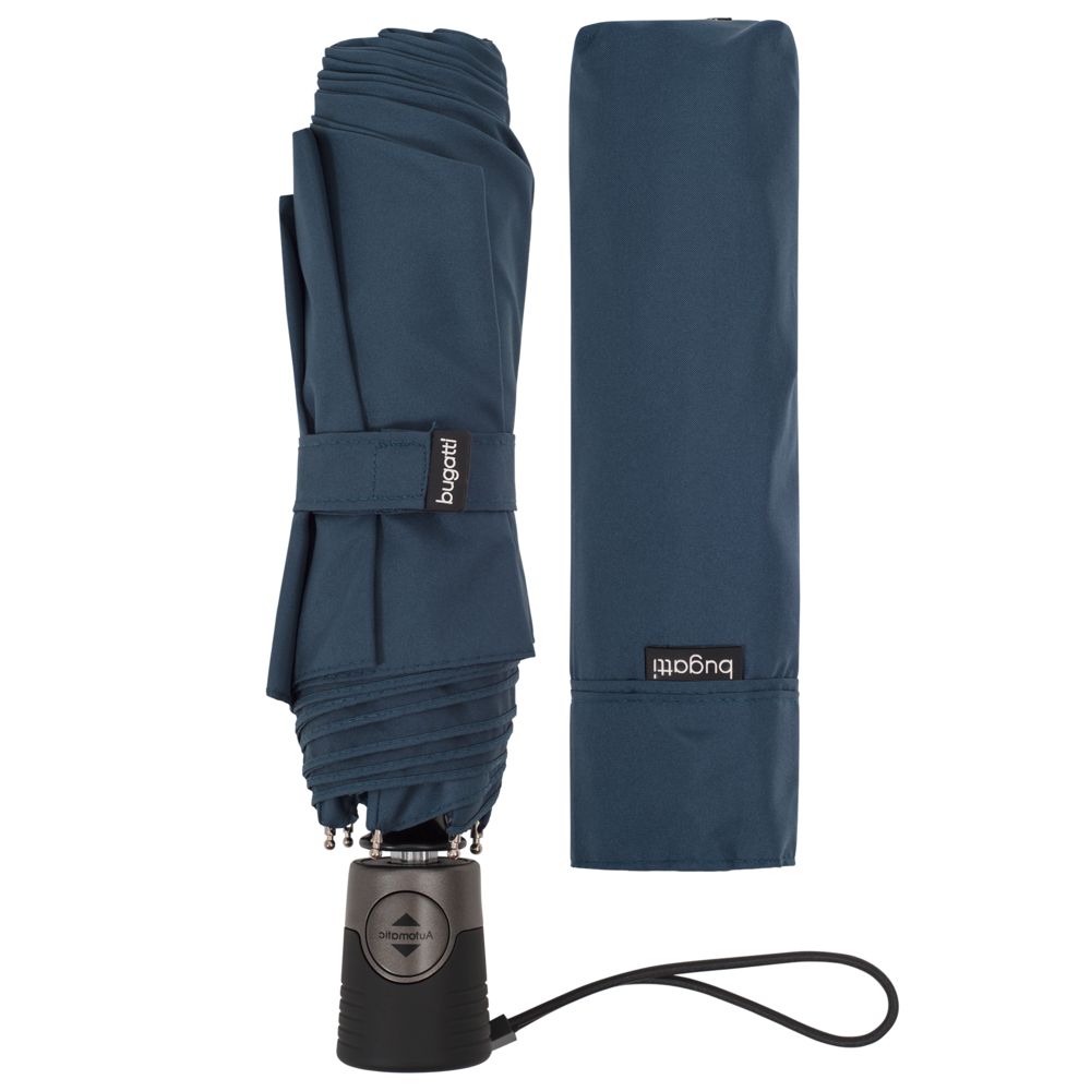 Складной зонт Take It Duo, синий - фото 4