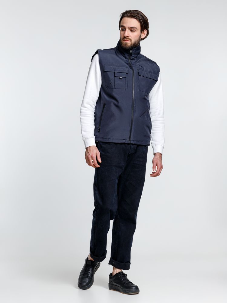 Жилет мужской Stockholm темно-синий - фото 9