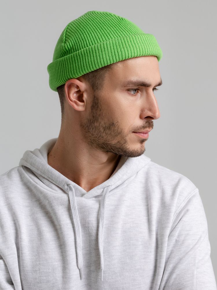 Шапка Life Explorer, зеленая (салатовая) - фото 6