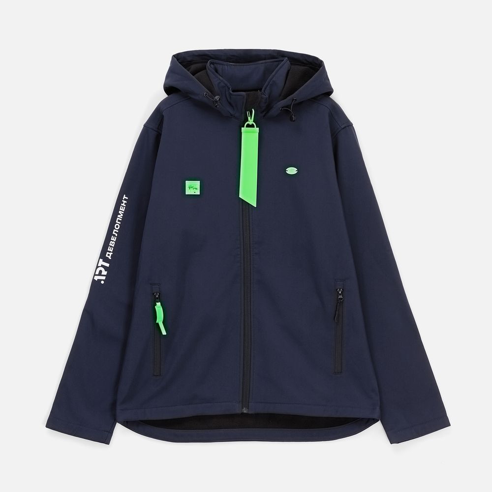 Куртка софтшелл женская Race Women темно-синяя - фото 16