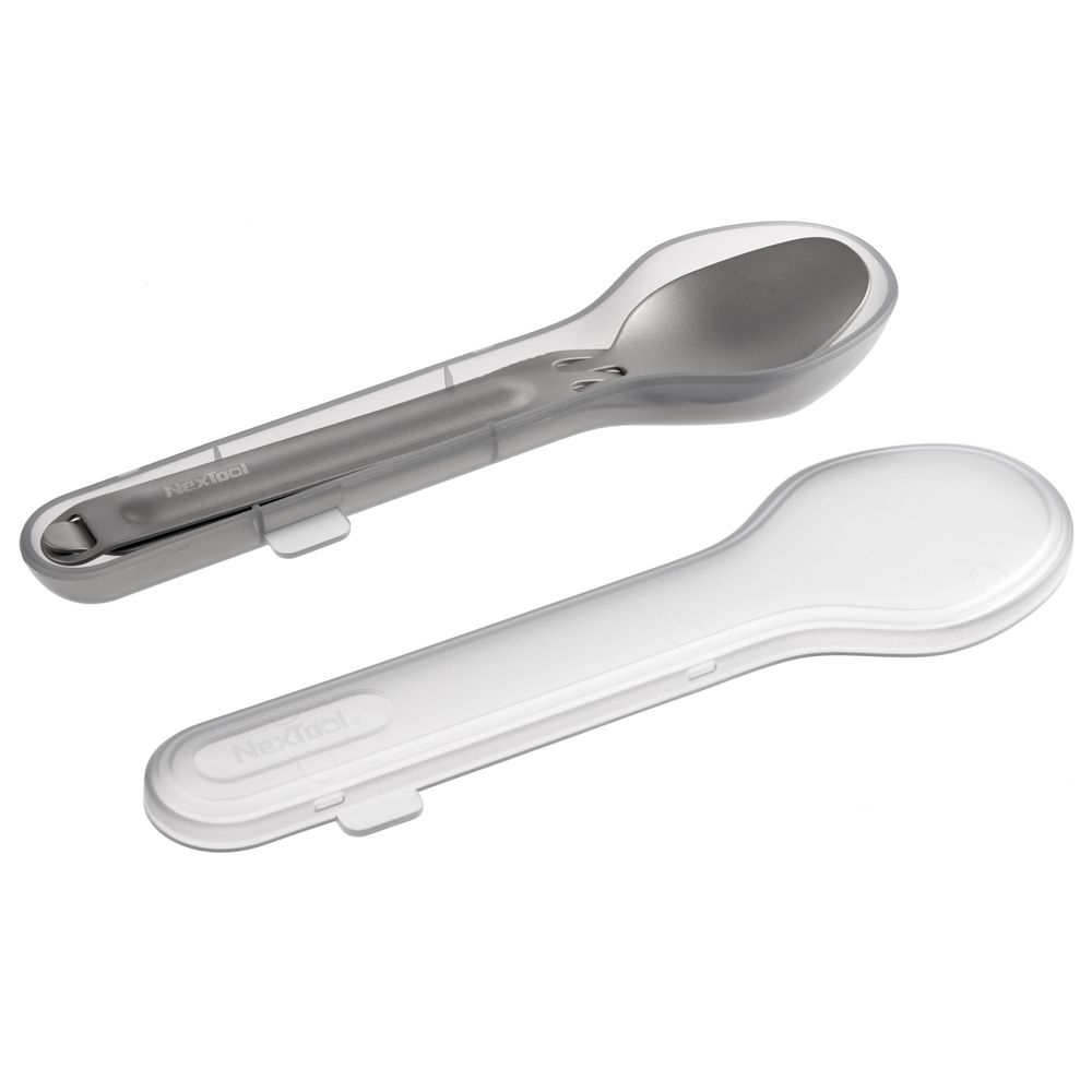 Набор походных столовых приборов NexTool, серебристый - фото 5