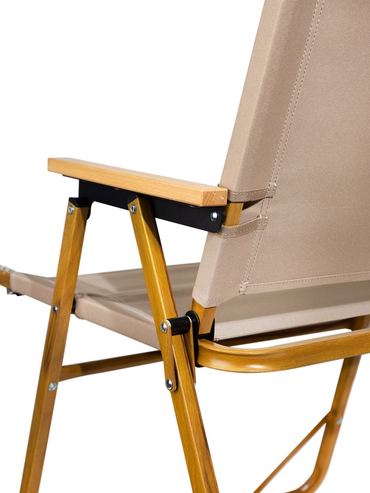 Стул MW02 складной,, темное дерево - фото 11