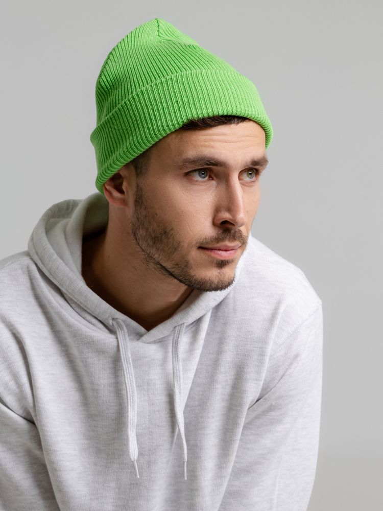 Шапка Life Explorer, зеленая (салатовая) - фото 7
