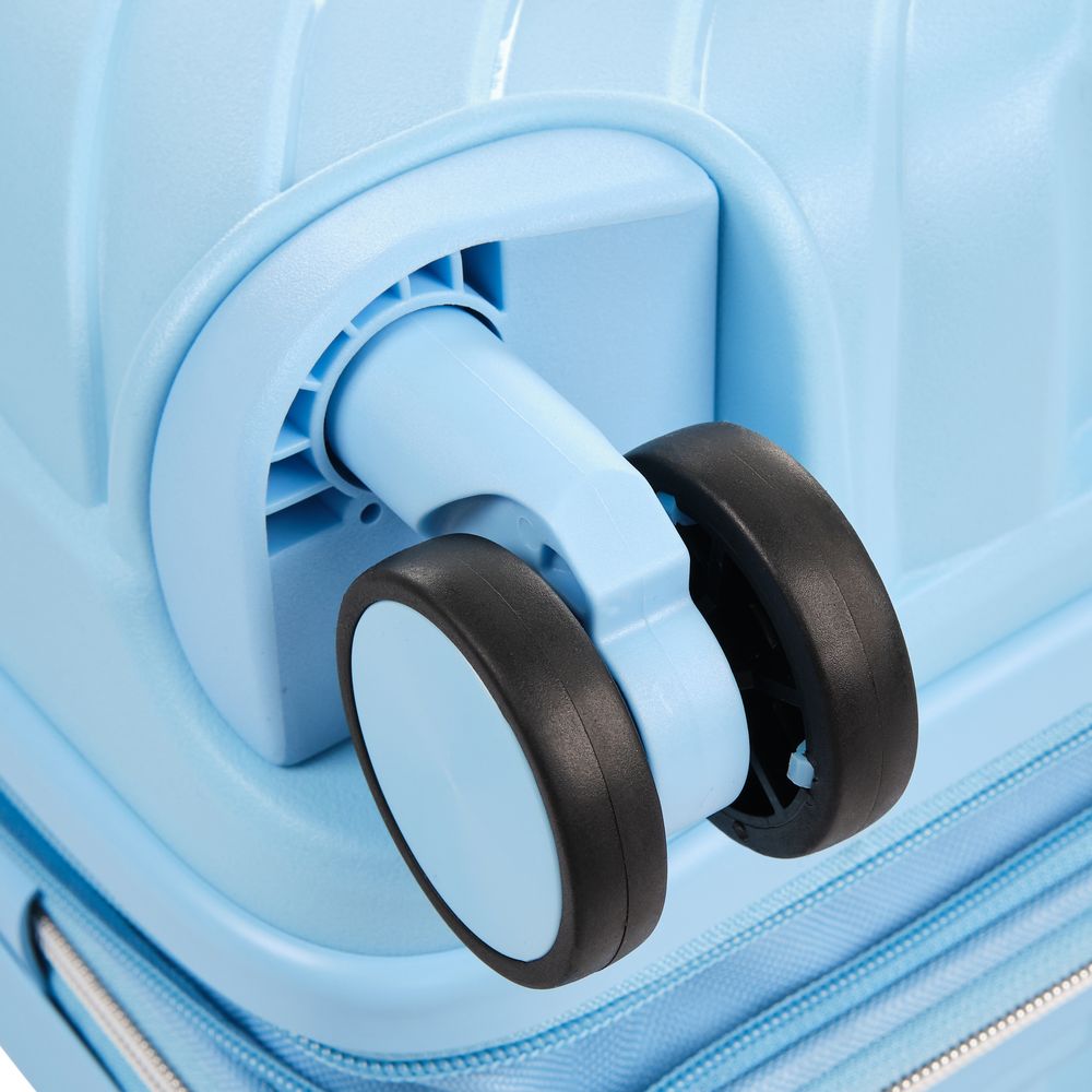 Чемодан Victoria L, голубой - фото 5