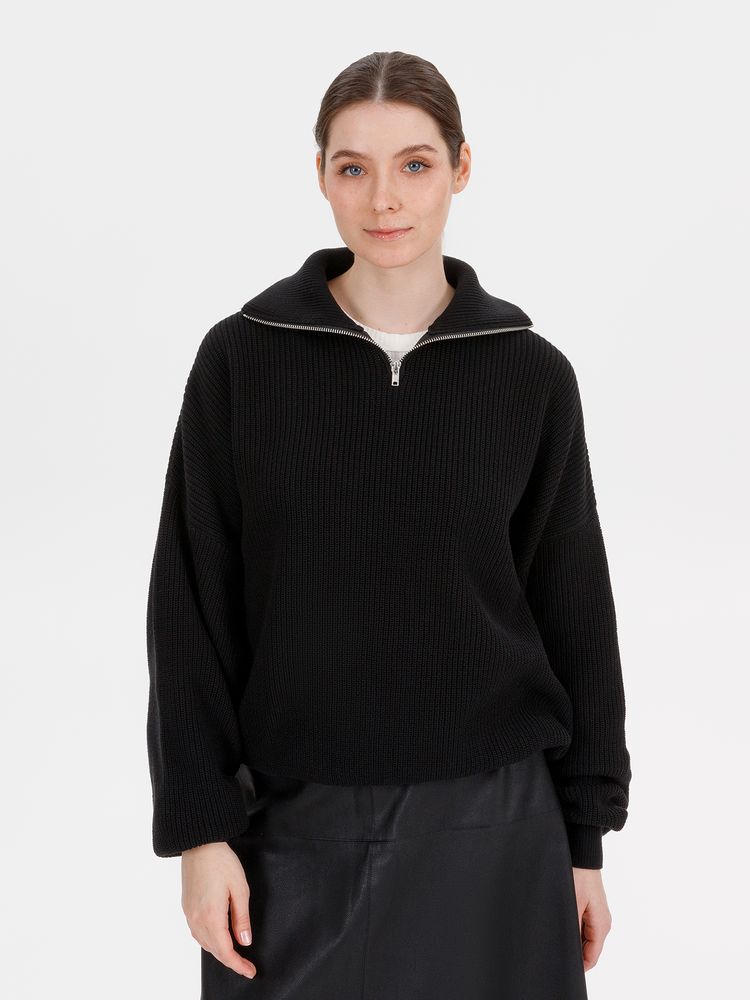 Джемпер Siluetti Birne черный размер S/M - фото 5