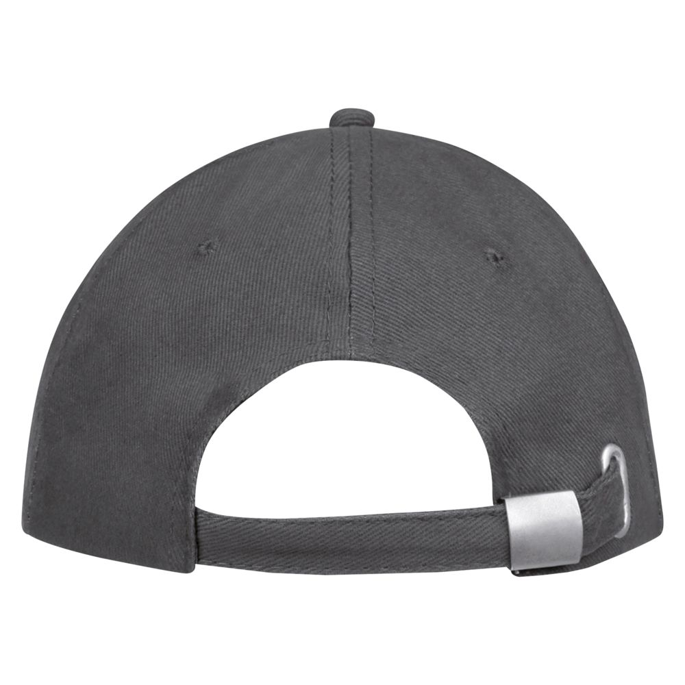 Бейсболка Buffalo, темно-серая со светло-серым - фото 3