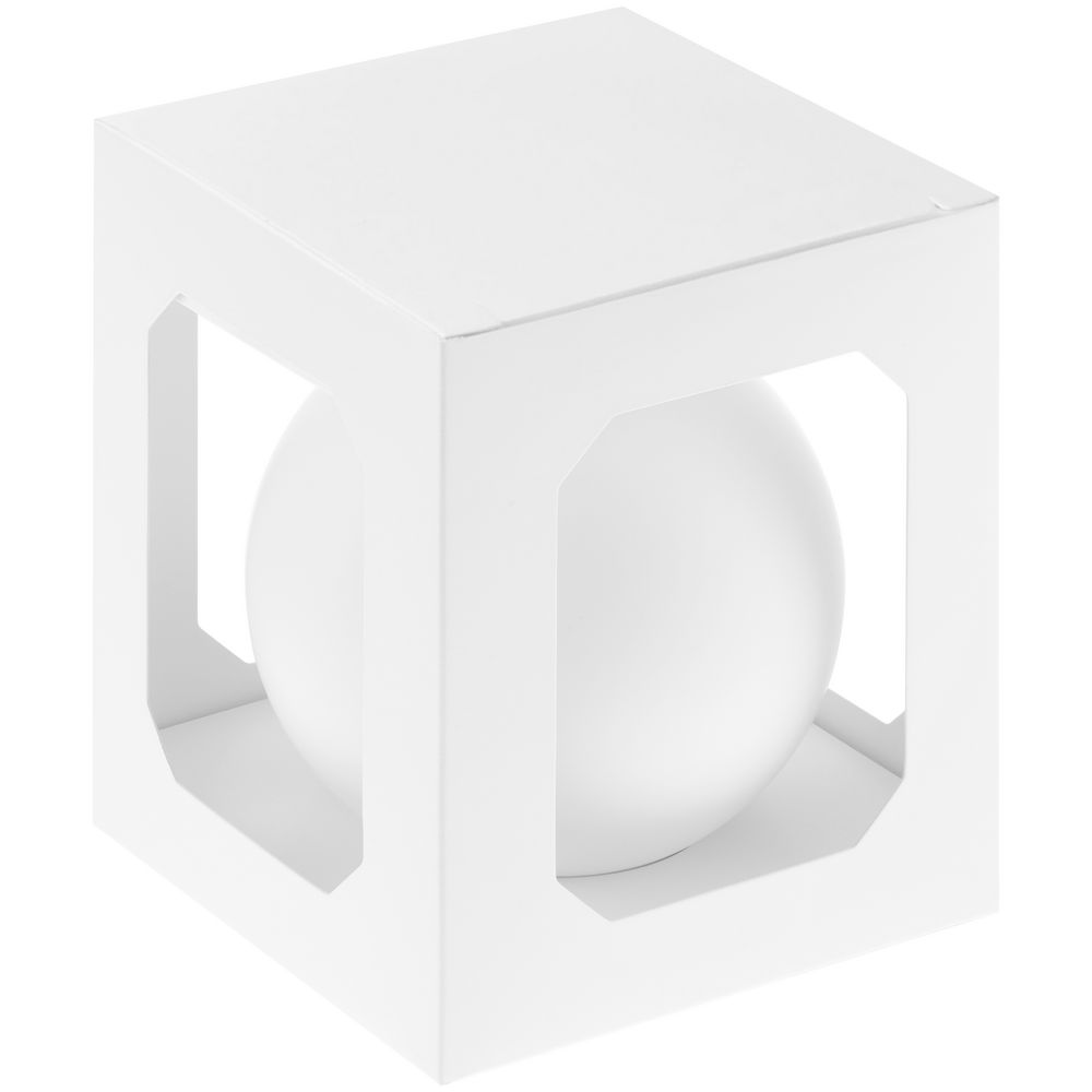 Оформительский шар Finery, 10 см, матовый белый - фото 2