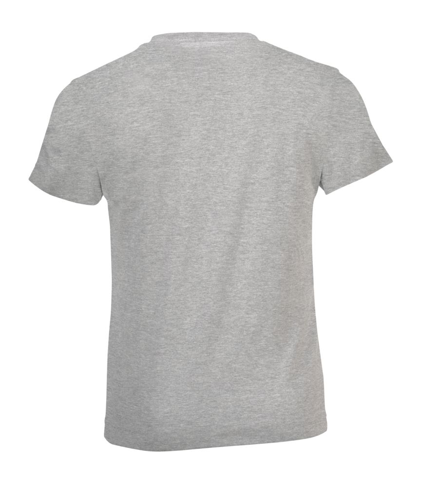 Футболка детская Regent Fit Kids, серый меланж - фото 2