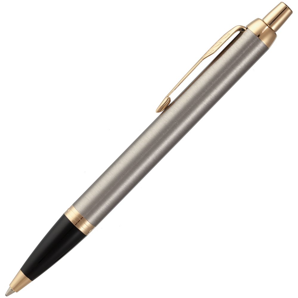 Ручка шариковая Parker IM Core K321 Brushed Metal GT M - фото 2