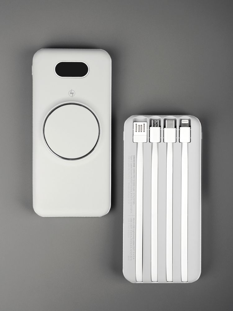 Внешний аккумулятор Omni Pro 10000 мАч, белый - фото 10