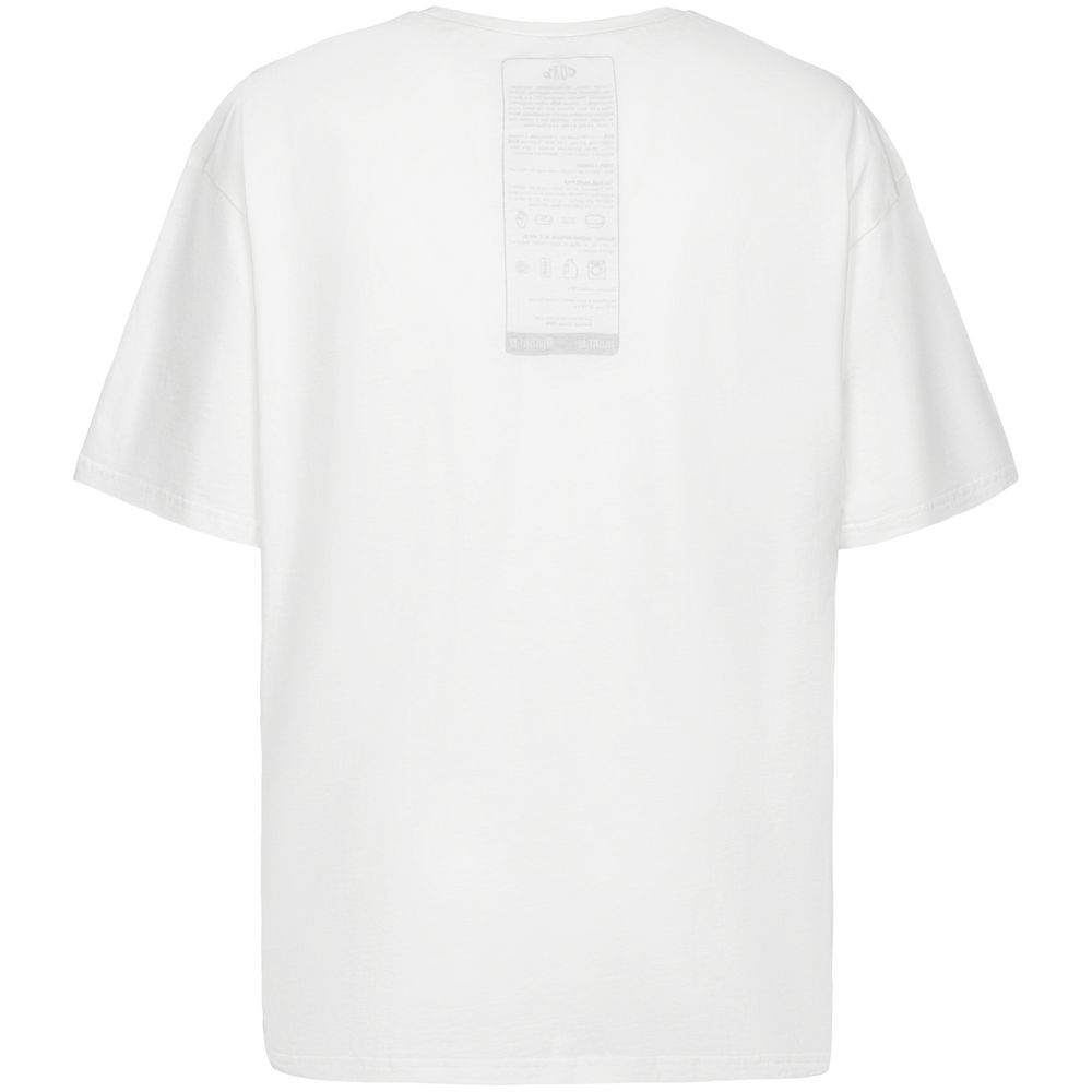 Футболка оверсайз Чистая соль молочно-белая размер XS/S 44-46 - фото 3