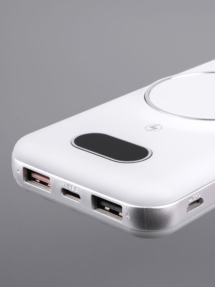 Внешний аккумулятор Omni Pro 10000 мАч, белый - фото 8