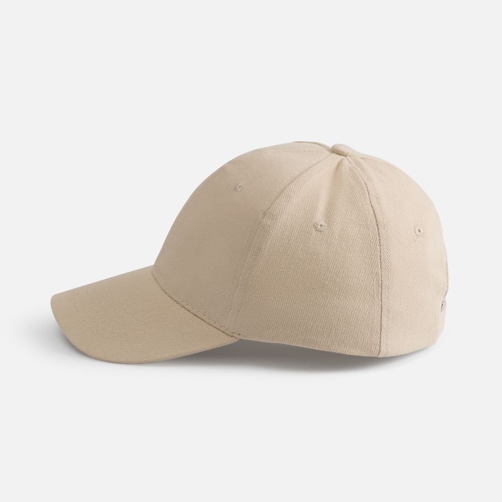 Бейсболка Buffalo, бежевая - фото 3