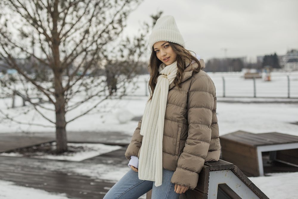 Шапка Nordkyn, молочно-белая - фото 4