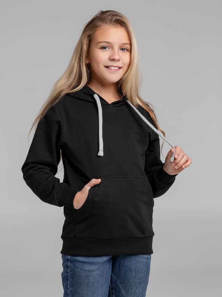 Толстовка с капюшоном детская Kirenga Kids черная - фото 6