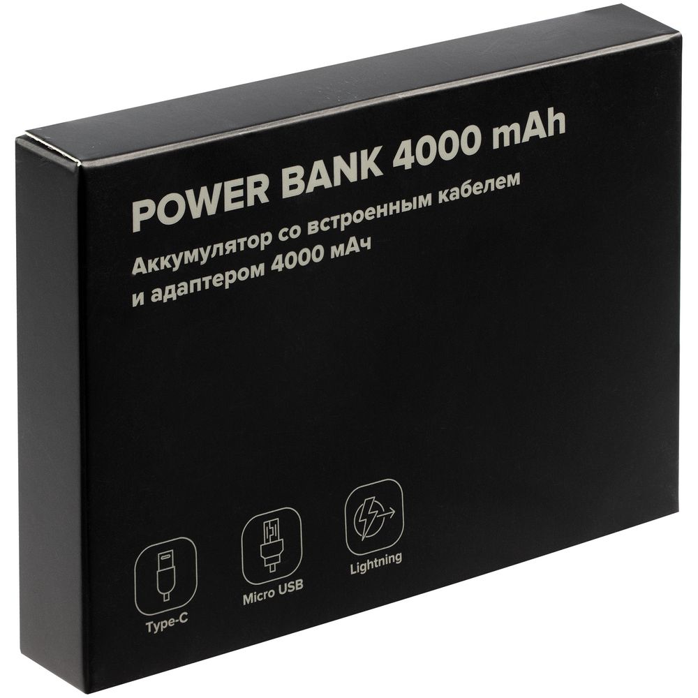 Внешний аккумулятор Easy Trick Comfort 4000 мАч, черный - фото 11