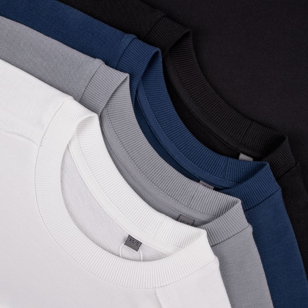 Свитшот унисекс Vozduh черный - фото 5