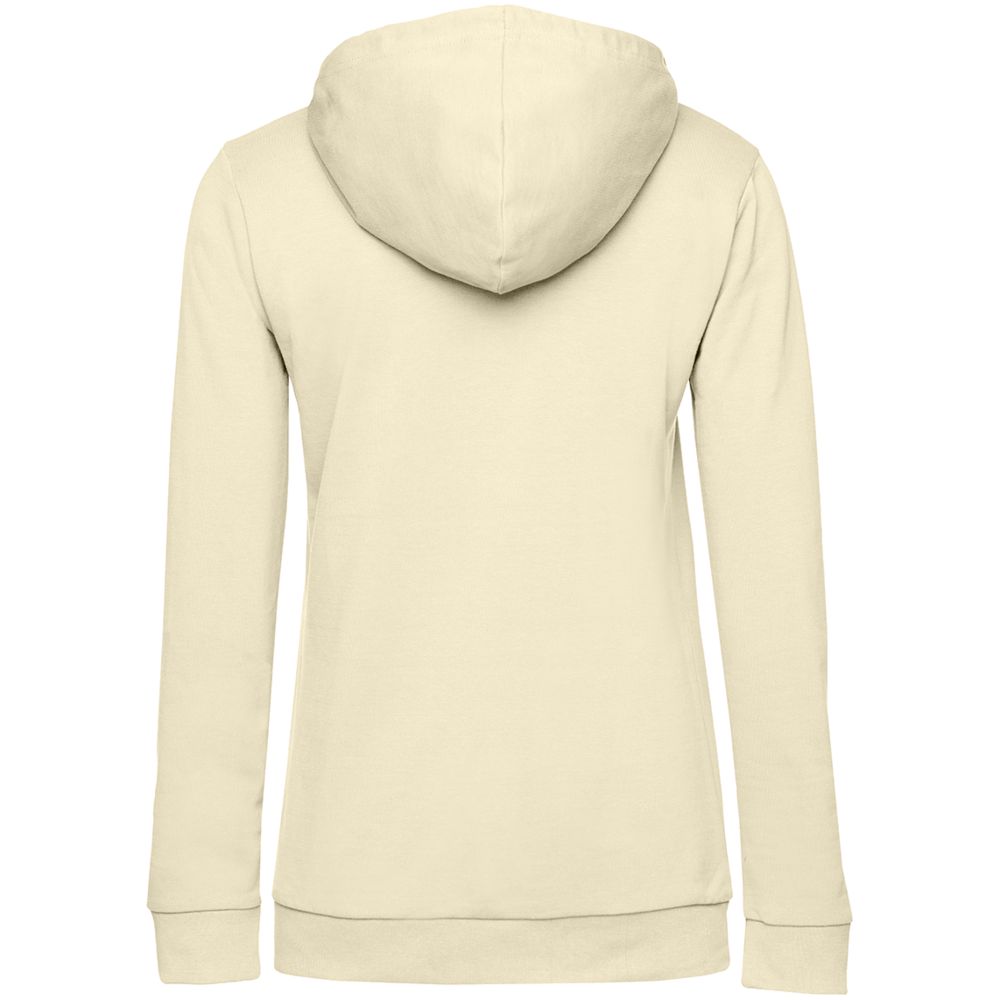 Толстовка с капюшоном женская Hoodie светло-желтая - фото 2