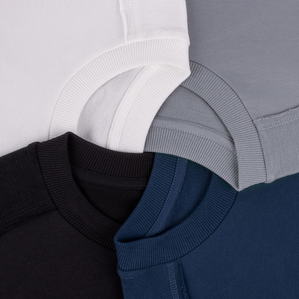 Свитшот унисекс Vozduh черный - фото 4