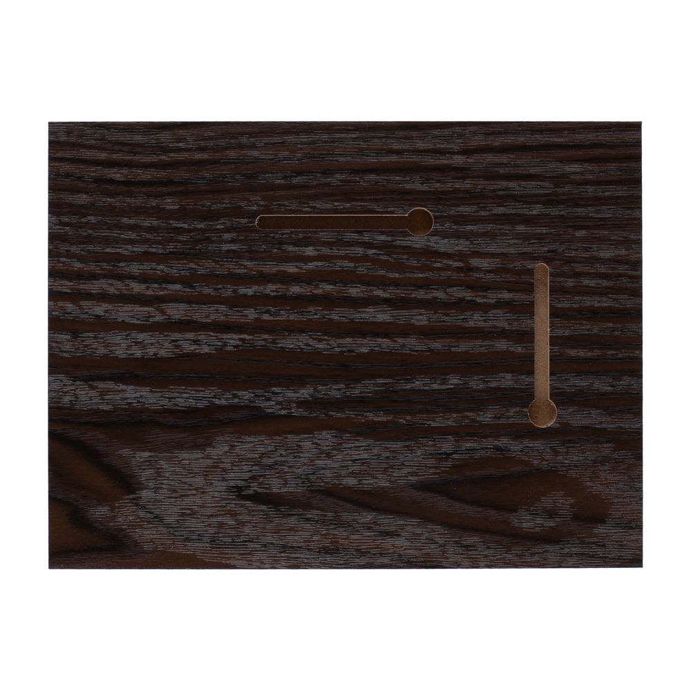 Плакетка Plaque, малая, венге с пластиной - фото 17