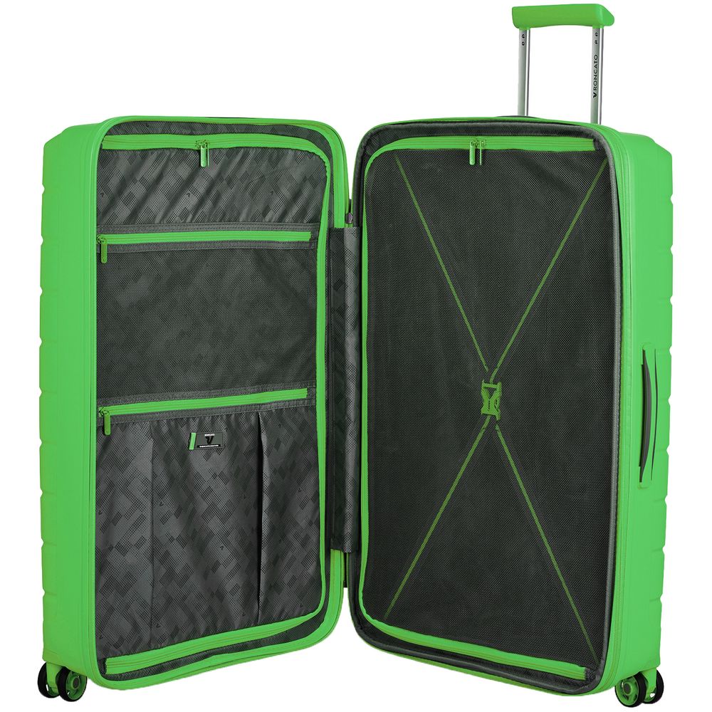 Чемодан Butterfly L, зеленый - фото 6