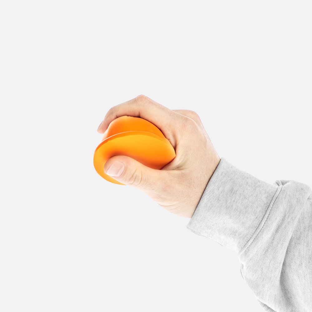 Антистресс «Каска», оранжевый - фото 2