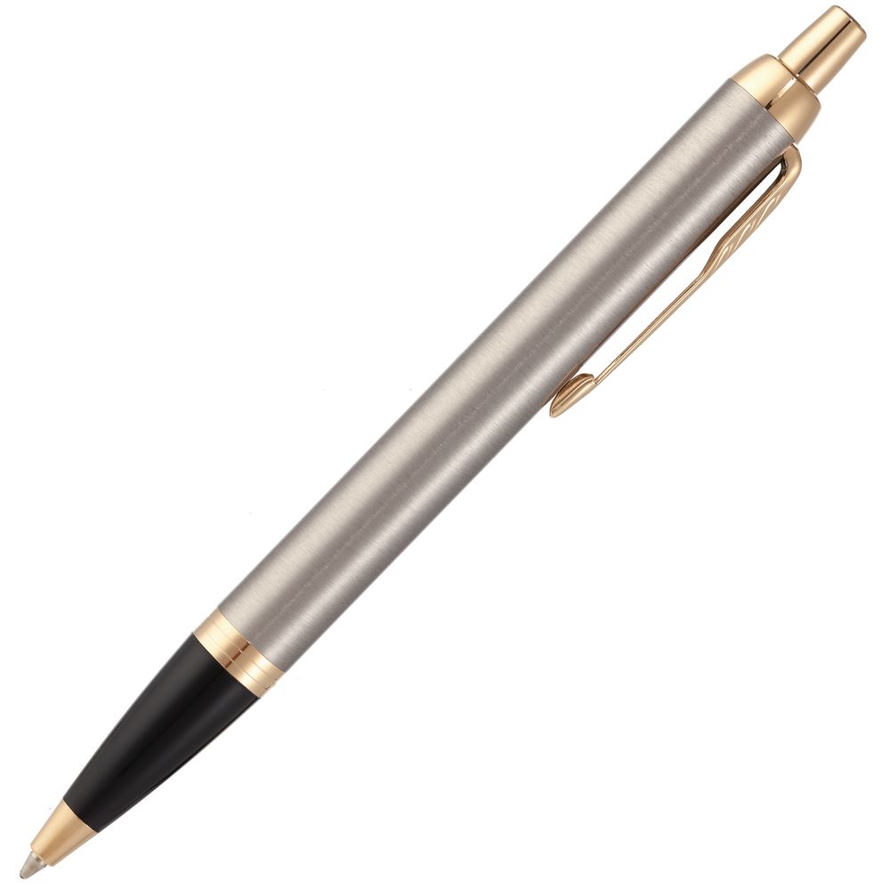 Ручка шариковая Parker IM Core K321 Brushed Metal GT M - фото 3